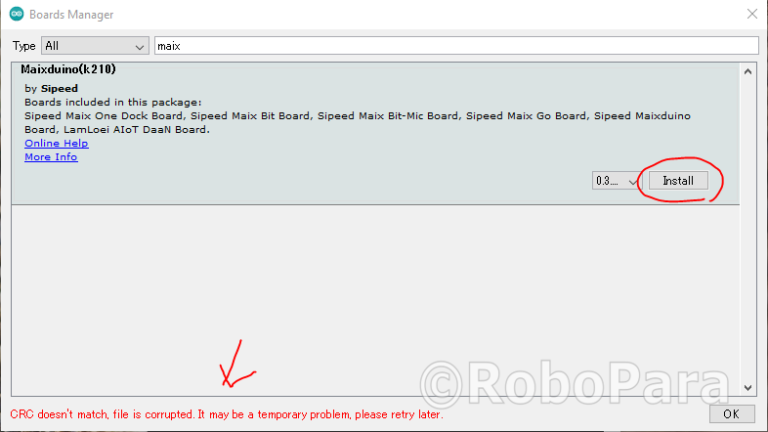 Running Blink Sample on Maixduino using PlatformIO with VSCode | RoboPara